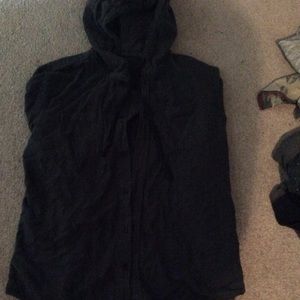 Button-Up Hoodie
